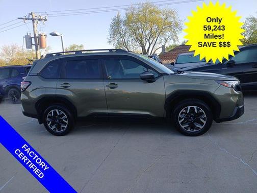 Autumn Green Metallic 2025 Subaru Forester Premium