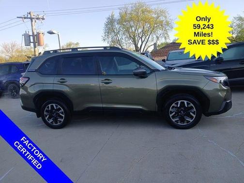 Autumn Green Metallic 2025 Subaru Forester Premium