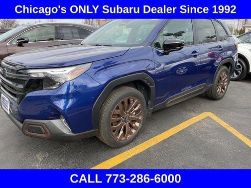 Sapphire Blue Pearl 2026 Subaru Forester Sport