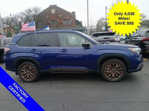 Sapphire Blue Pearl 2026 Subaru Forester Sport