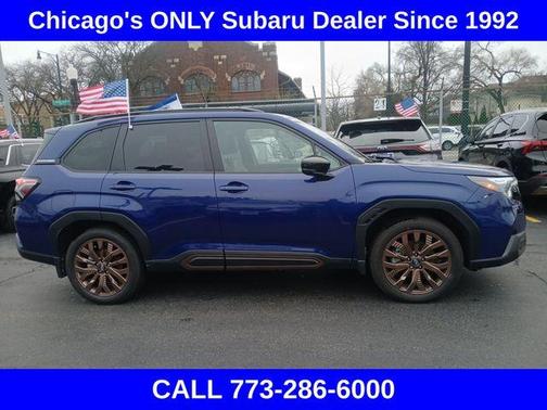Sapphire Blue Pearl 2026 Subaru Forester Sport