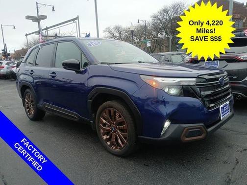 Sapphire Blue Pearl 2026 Subaru Forester Sport