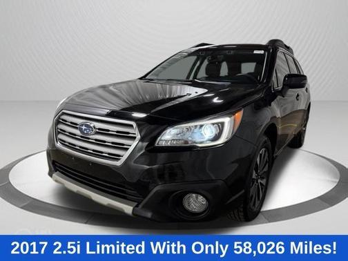 Crystal Black Silica 2017 Subaru Outback 2.5i Limited