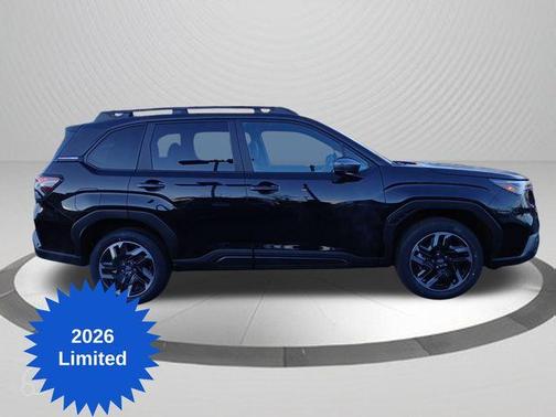 Crystal Black Silica 2026 Subaru Forester Limited