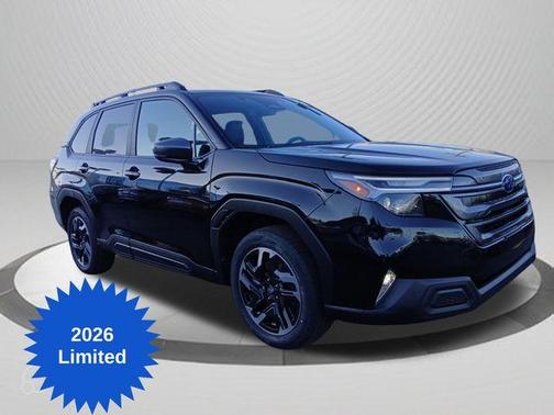 Crystal Black Silica 2026 Subaru Forester Limited