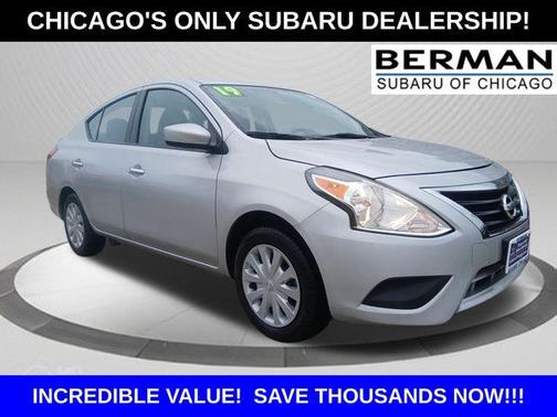 Brilliant Silver Metallic 2019 Nissan Versa 1.6 SV