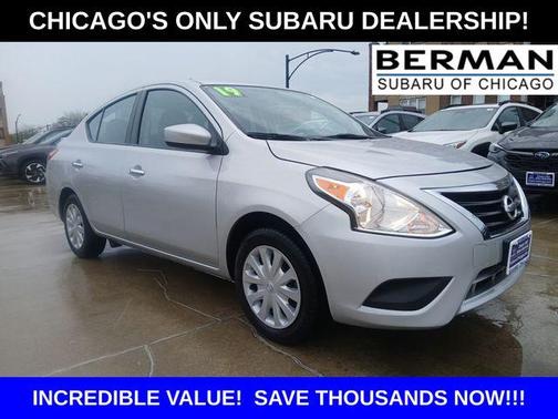 Brilliant Silver Metallic 2019 Nissan Versa 1.6 SV