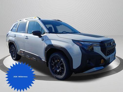 Crystal White Pearl 2026 Subaru Forester Wilderness