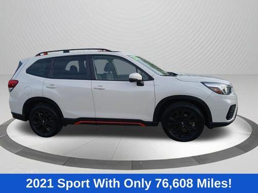 Crystal White Pearl 2021 Subaru Forester Sport