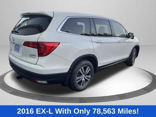 White Diamond Pearl 2016 Honda Pilot EX-L