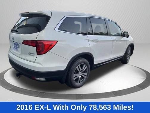 White Diamond Pearl 2016 Honda Pilot EX-L