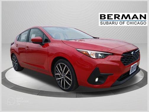 Pure Red 2026 Subaru Impreza Sport