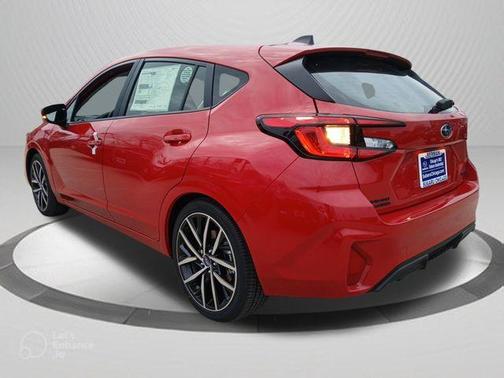 Pure Red 2026 Subaru Impreza Sport