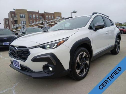 Crystal White Pearl 2024 Subaru Crosstrek Limited