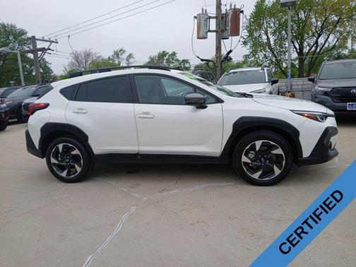 Crystal White Pearl 2024 Subaru Crosstrek Limited