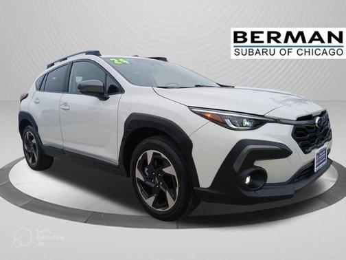 Crystal White Pearl 2024 Subaru Crosstrek Limited