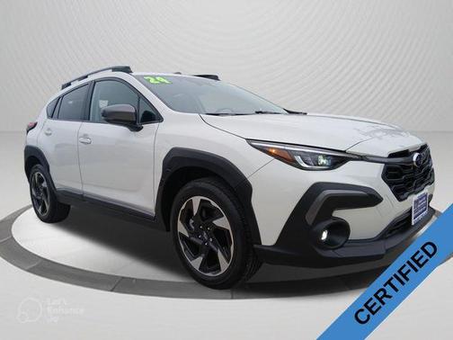 Crystal White Pearl 2024 Subaru Crosstrek Limited