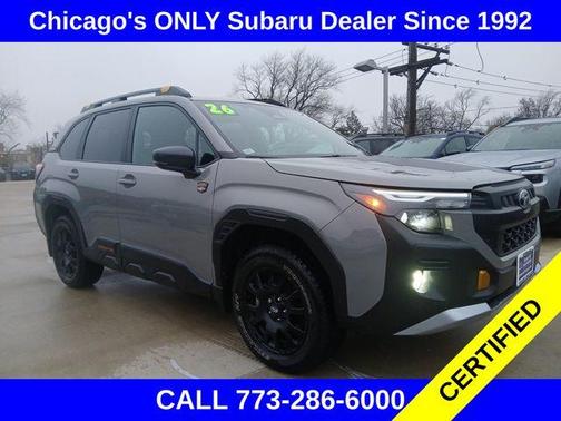 Riverrock Green 2026 Subaru Forester Wilderness