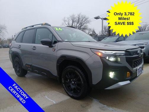 Riverrock Green 2026 Subaru Forester Wilderness