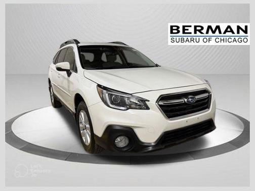 White 2019 Subaru Outback 2.5i Premium