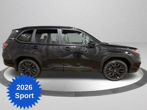 Crystal Black Silica 2026 Subaru Forester Sport