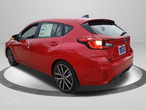 Pure Red 2026 Subaru Impreza Sport