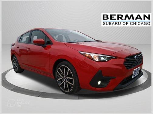 Pure Red 2026 Subaru Impreza Sport