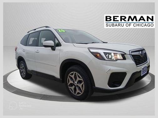 Crystal White Pearl 2020 Subaru Forester Premium