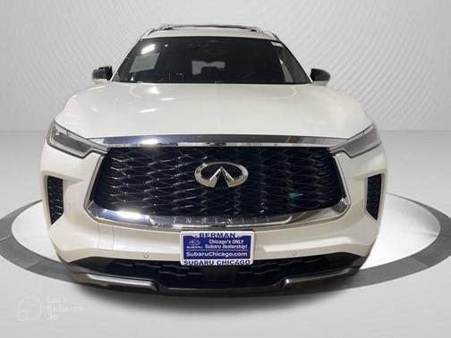 Majestic White 2023 INFINITI QX60 SENSORY