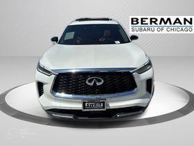 Majestic White 2023 INFINITI QX60 SENSORY