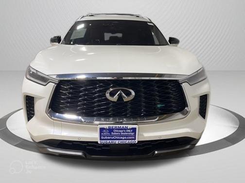 Majestic White 2023 INFINITI QX60 SENSORY