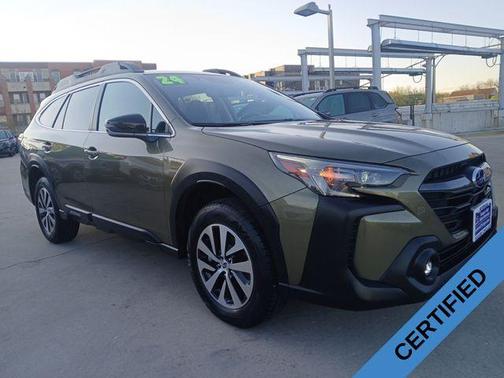 Autumn Green Metallic 2024 Subaru Outback Premium