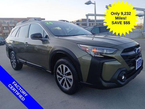 Autumn Green Metallic 2024 Subaru Outback Premium