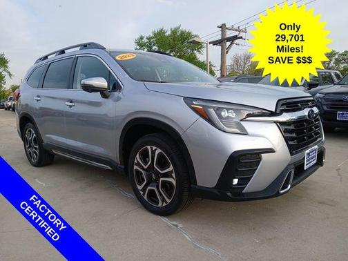 Ice Silver Metallic 2023 Subaru Ascent Touring 7-Passenger
