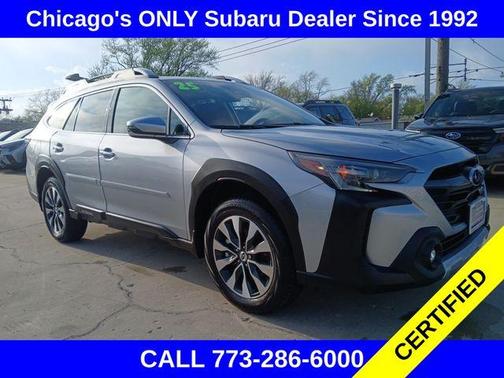 Ice Silver Metallic 2025 Subaru Outback Touring XT