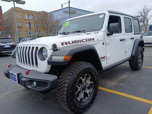 Bright White Clearcoat 2018 Jeep Wrangler Unlimited Rubicon