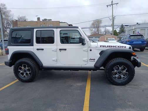 Bright White Clearcoat 2018 Jeep Wrangler Unlimited Rubicon