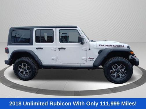 Bright White Clearcoat 2018 Jeep Wrangler Unlimited Rubicon