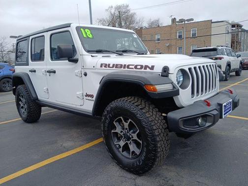 Bright White Clearcoat 2018 Jeep Wrangler Unlimited Rubicon