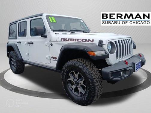 Bright White Clearcoat 2018 Jeep Wrangler Unlimited Rubicon