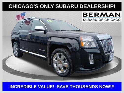 Carbon Black Metallic 2013 GMC Terrain Denali