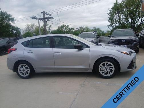 Ice Silver Metallic 2024 Subaru Impreza Base