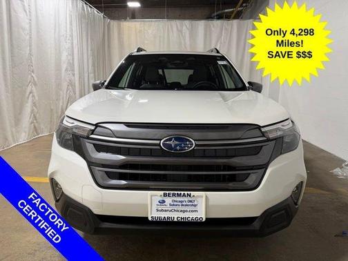 Crystal White Pearl 2025 Subaru Forester Premium