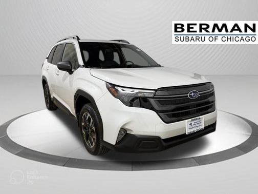 Crystal White Pearl 2025 Subaru Forester Premium
