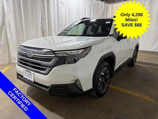 Crystal White Pearl 2025 Subaru Forester Premium