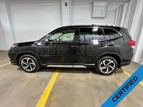 Crystal Black Silica 2023 Subaru Forester Touring