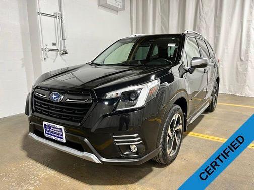 Crystal Black Silica 2023 Subaru Forester Touring