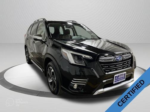 Crystal Black Silica 2023 Subaru Forester Touring