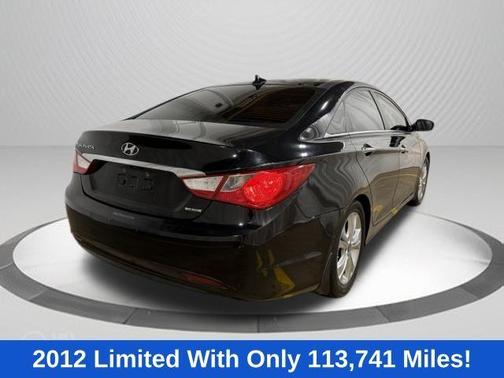 Midnight Black Mica 2012 Hyundai SONATA Limited