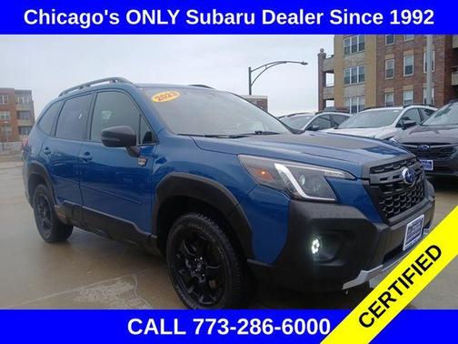 Geyser Blue 2023 Subaru Forester Wilderness